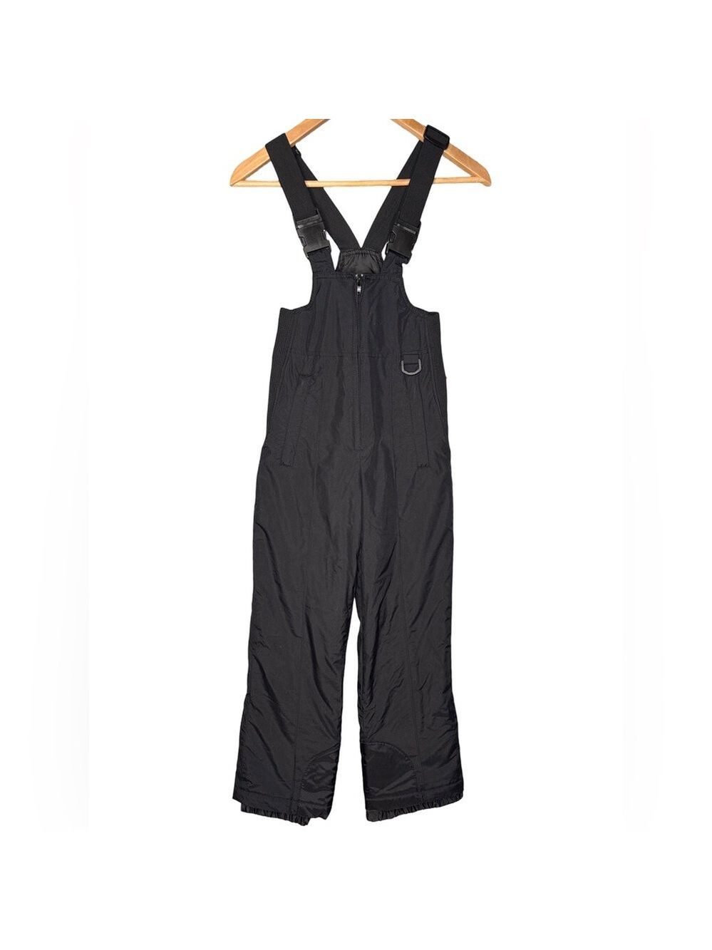 Sport Essentials kids Black Insulated Snow Bibs Size 10